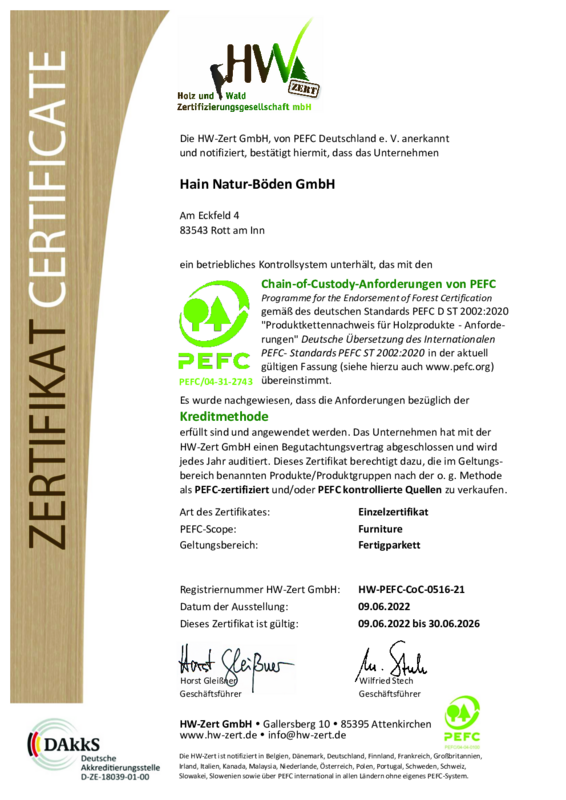 PEFC Zertifikat HAIN 2022.pdf
