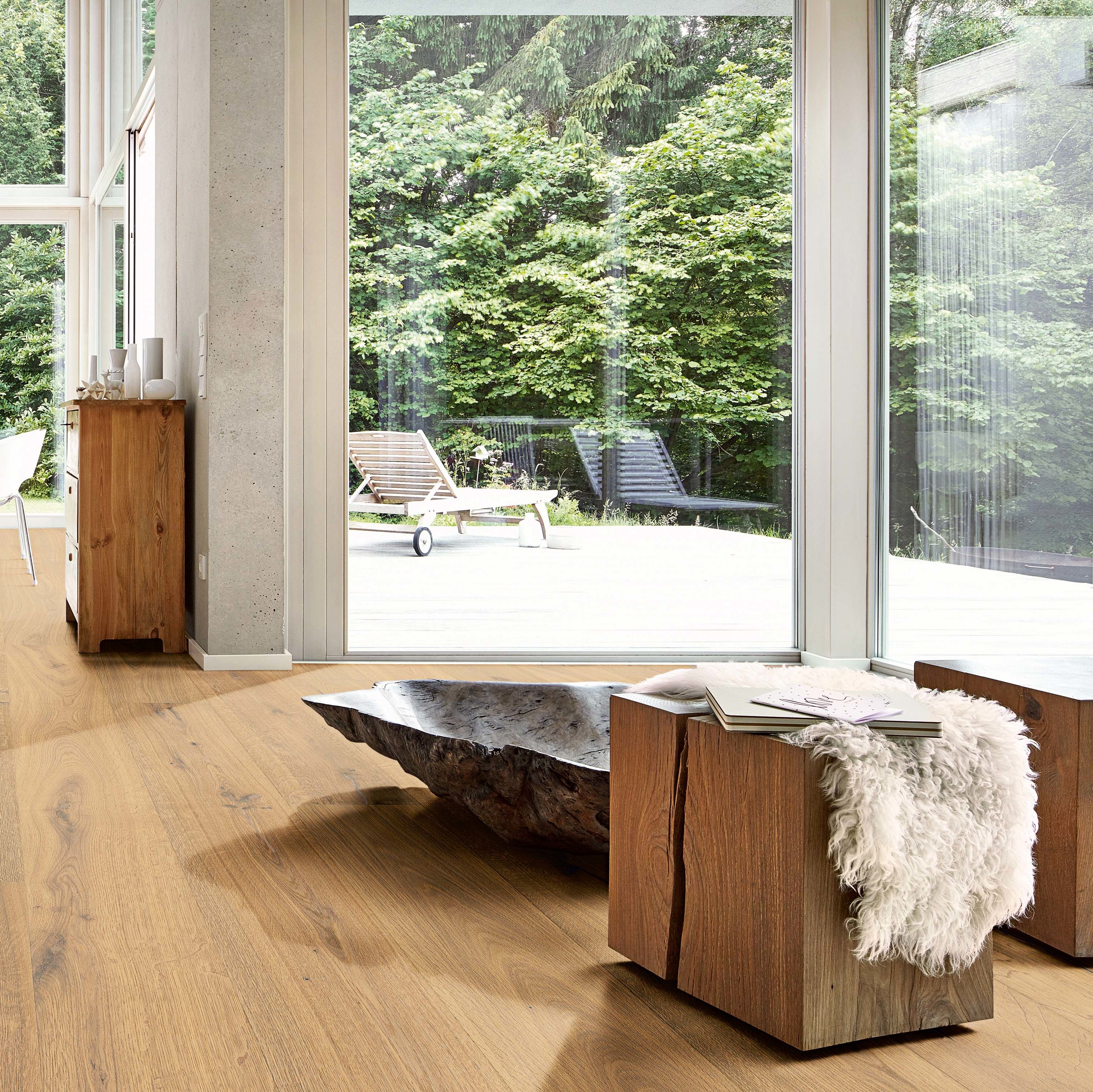 Castello Classico oak 4900 Raw look, oiled Castello Eiche Rustico 0400 Farblos geölt / gebürstet