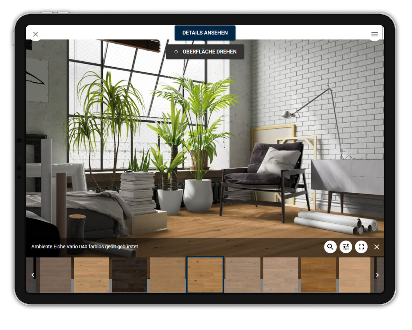 New room designer HAIN Raumgestalter: Parkettböden im eigenen Raum visualisieren